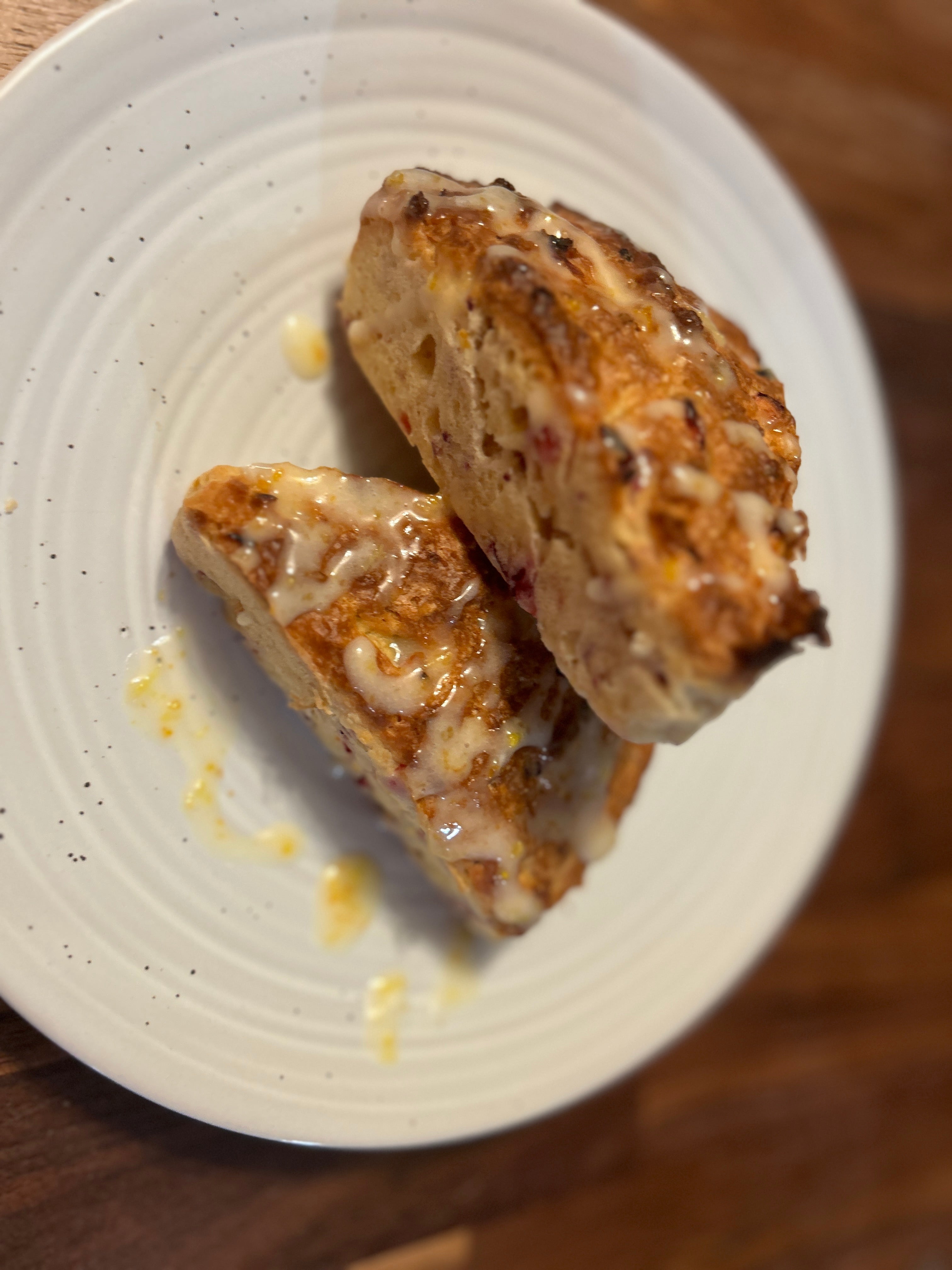 Orange & Cranberry Sourdough Scone