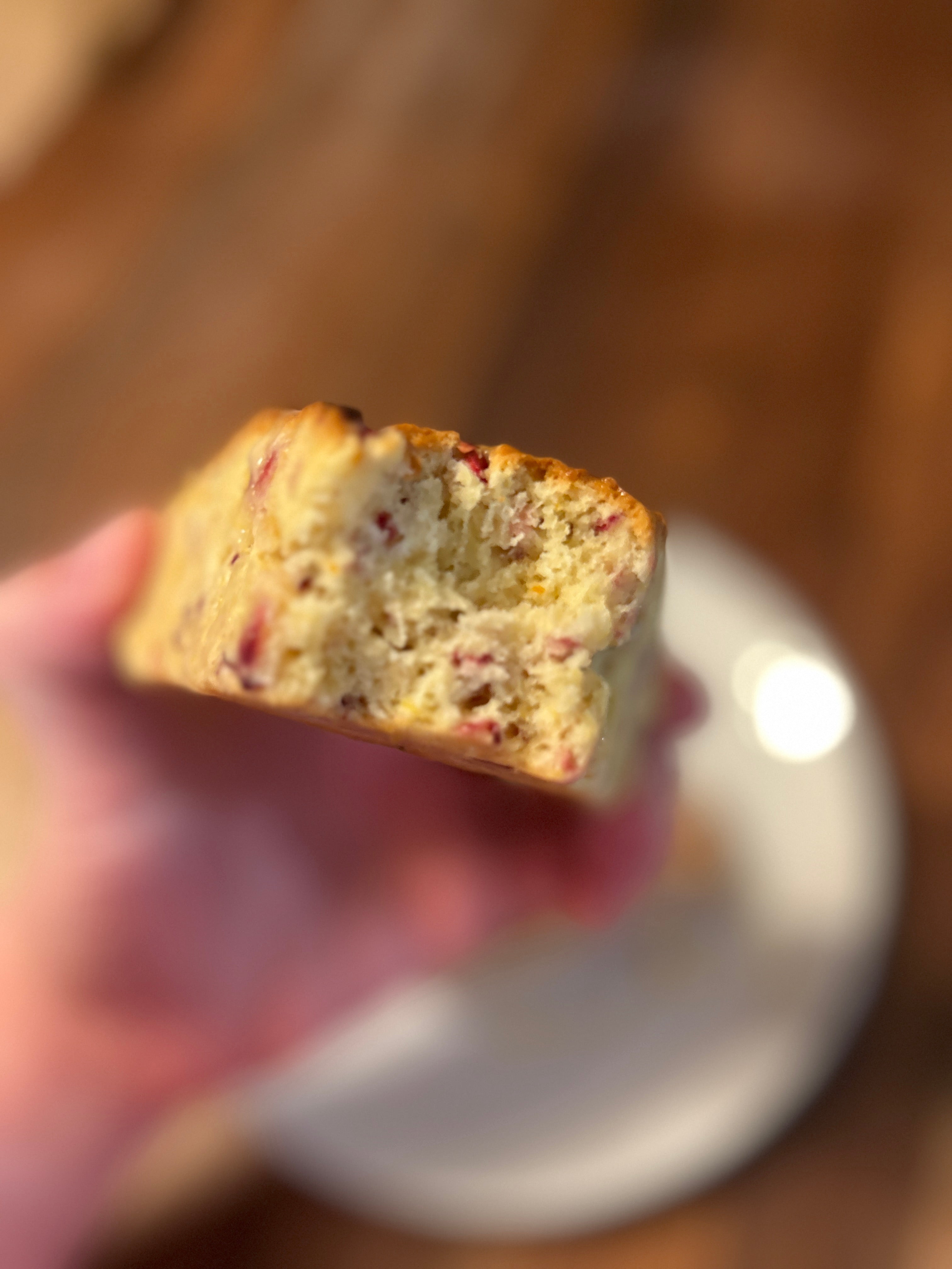 Orange & Cranberry Sourdough Scone